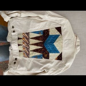 Denim & supply Jean jacket with quilted back